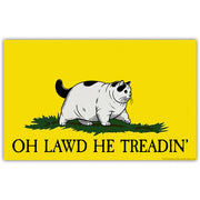 Oh Lawd He Treadin' Car Magnet - The Original Underground