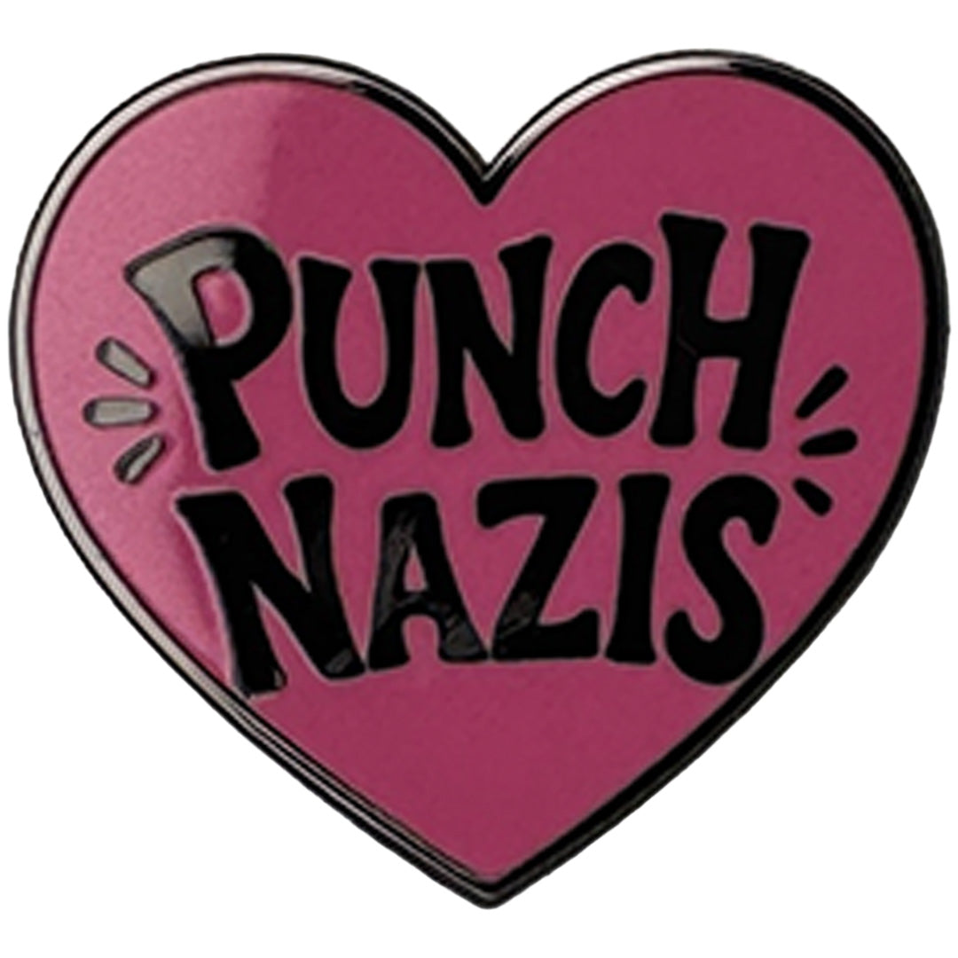 Punch Nazis Enamel Pin - The Original Underground
