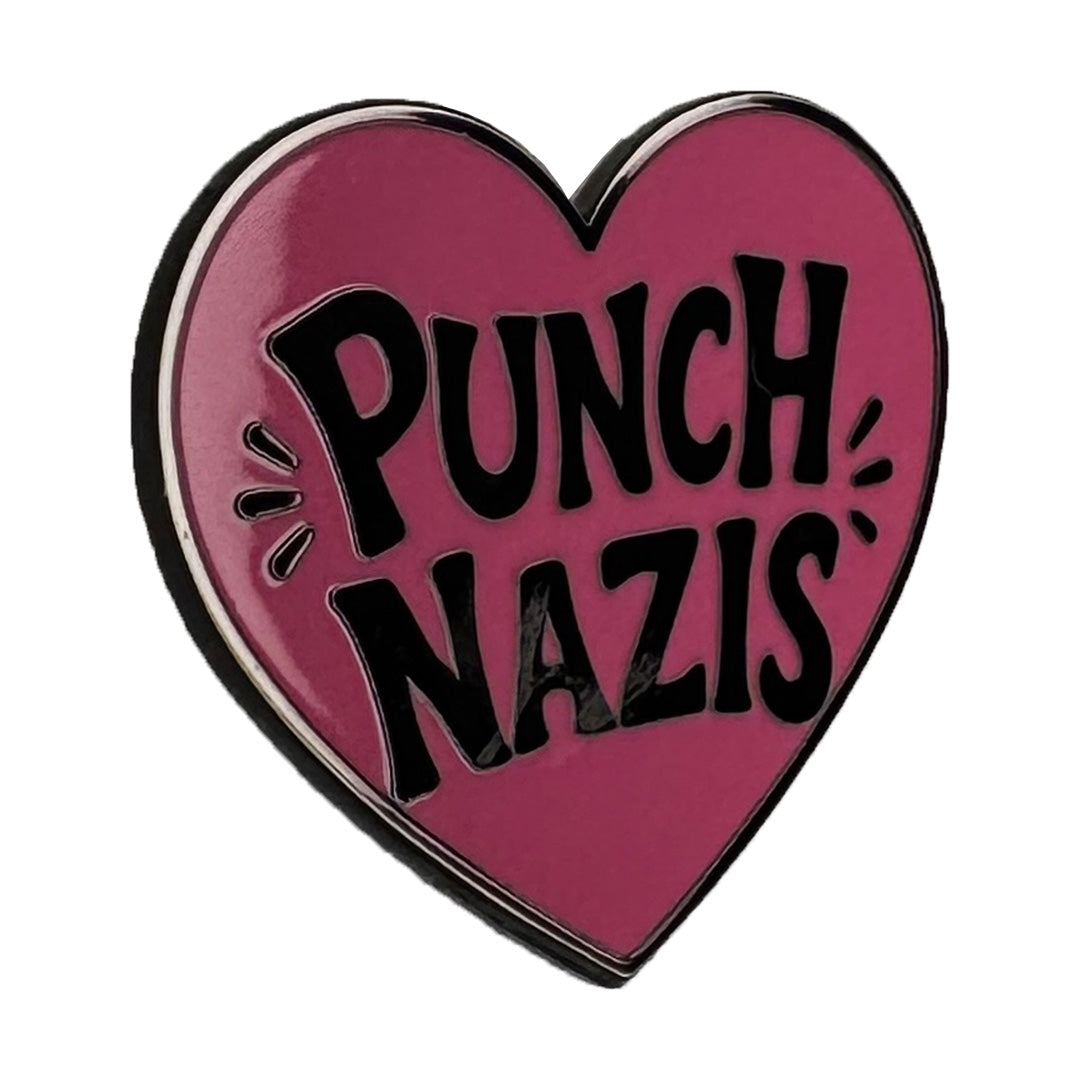Punch Nazis Enamel Pin - The Original Underground