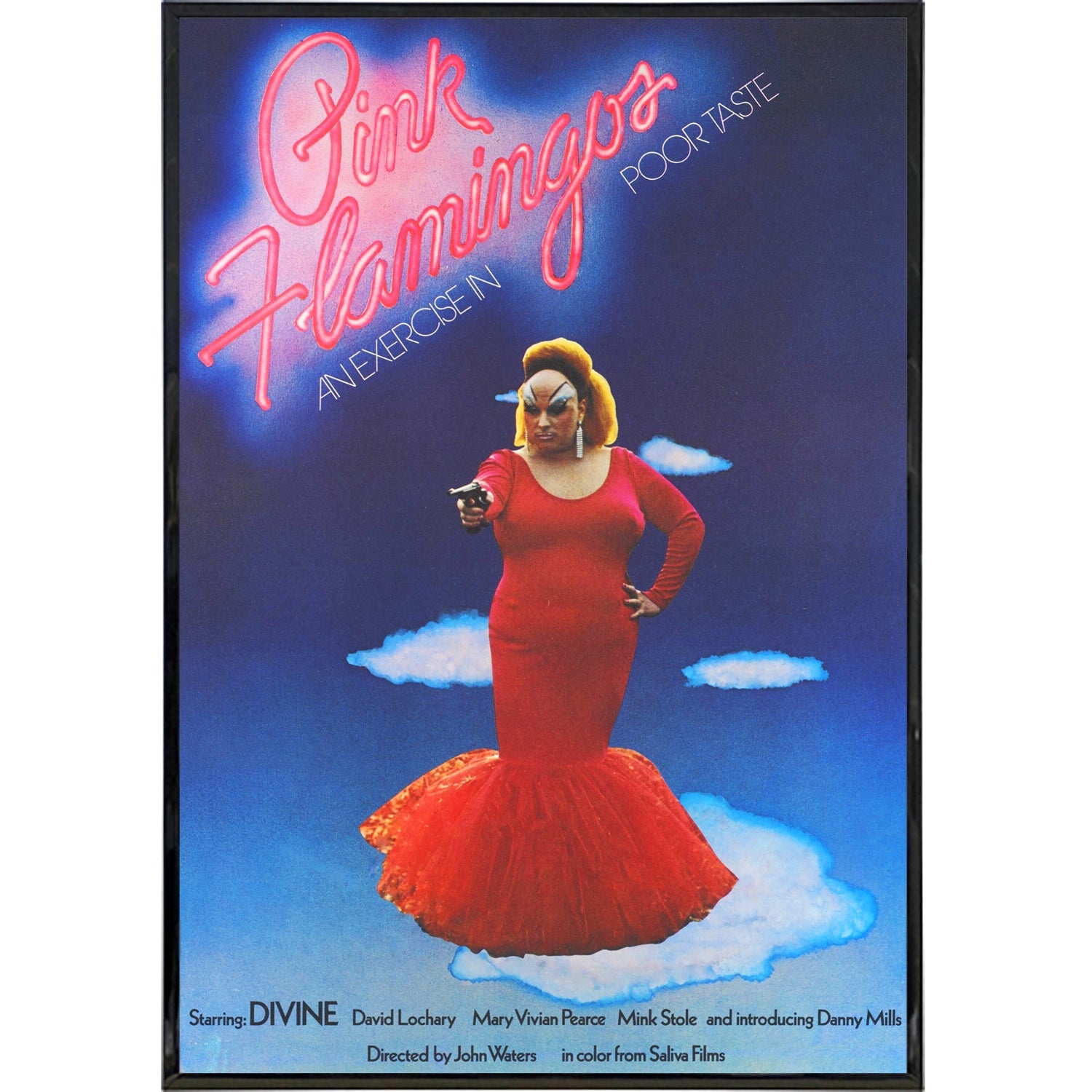 Pink Flamingos 1972 Film Poster Print - The Original Underground