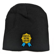 Pointless Meeting Survivor Beanie - Shady Front
