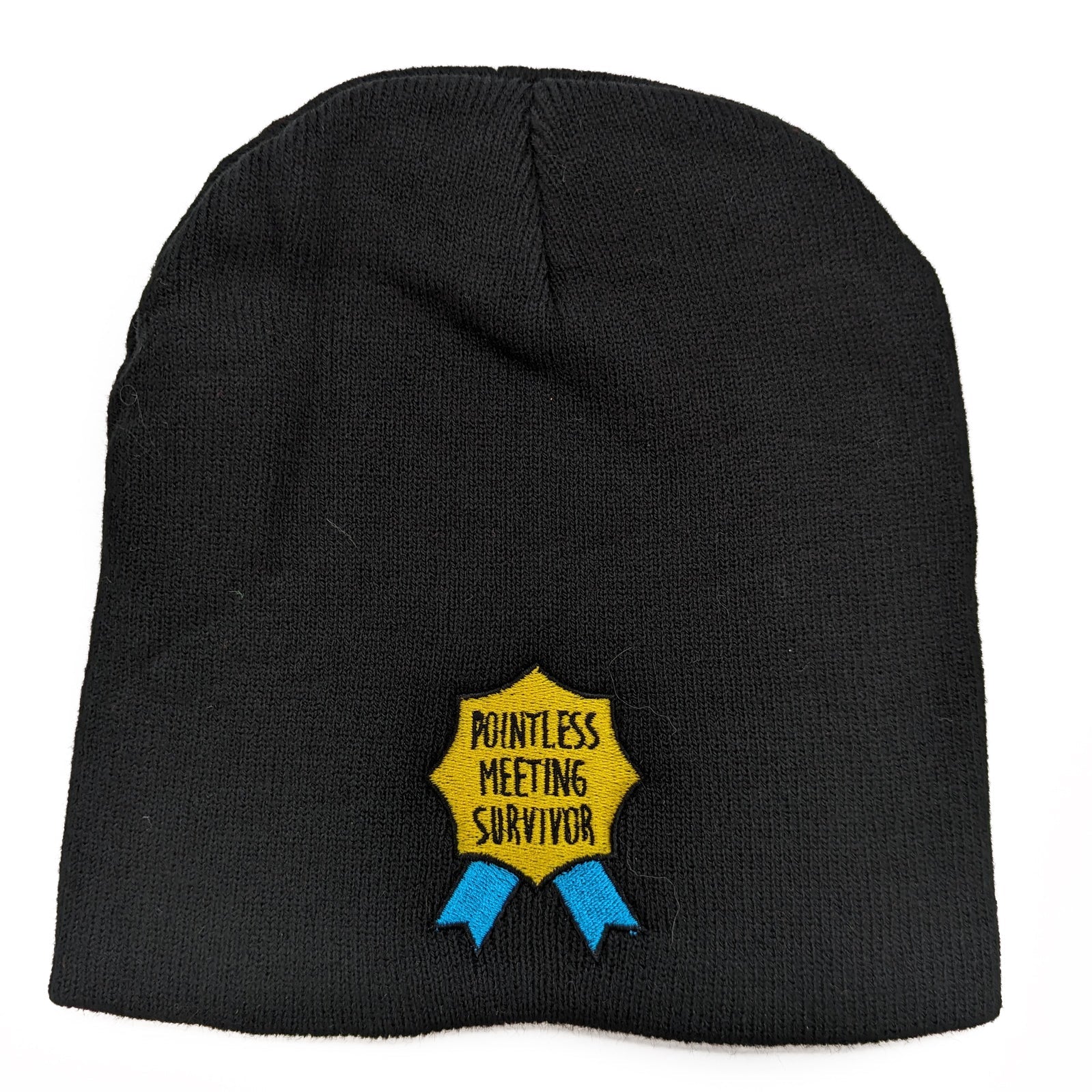 Pointless Meeting Survivor Beanie - Shady Front