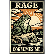 Rage Consumes Me Print - The Original Underground