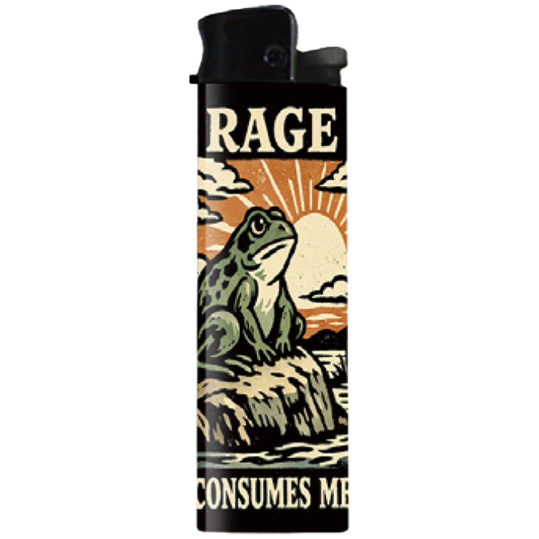 Rage Consumes Me Lighter - Front
