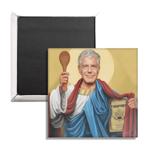 Saint Anthony Bourdain Fridge Magnet