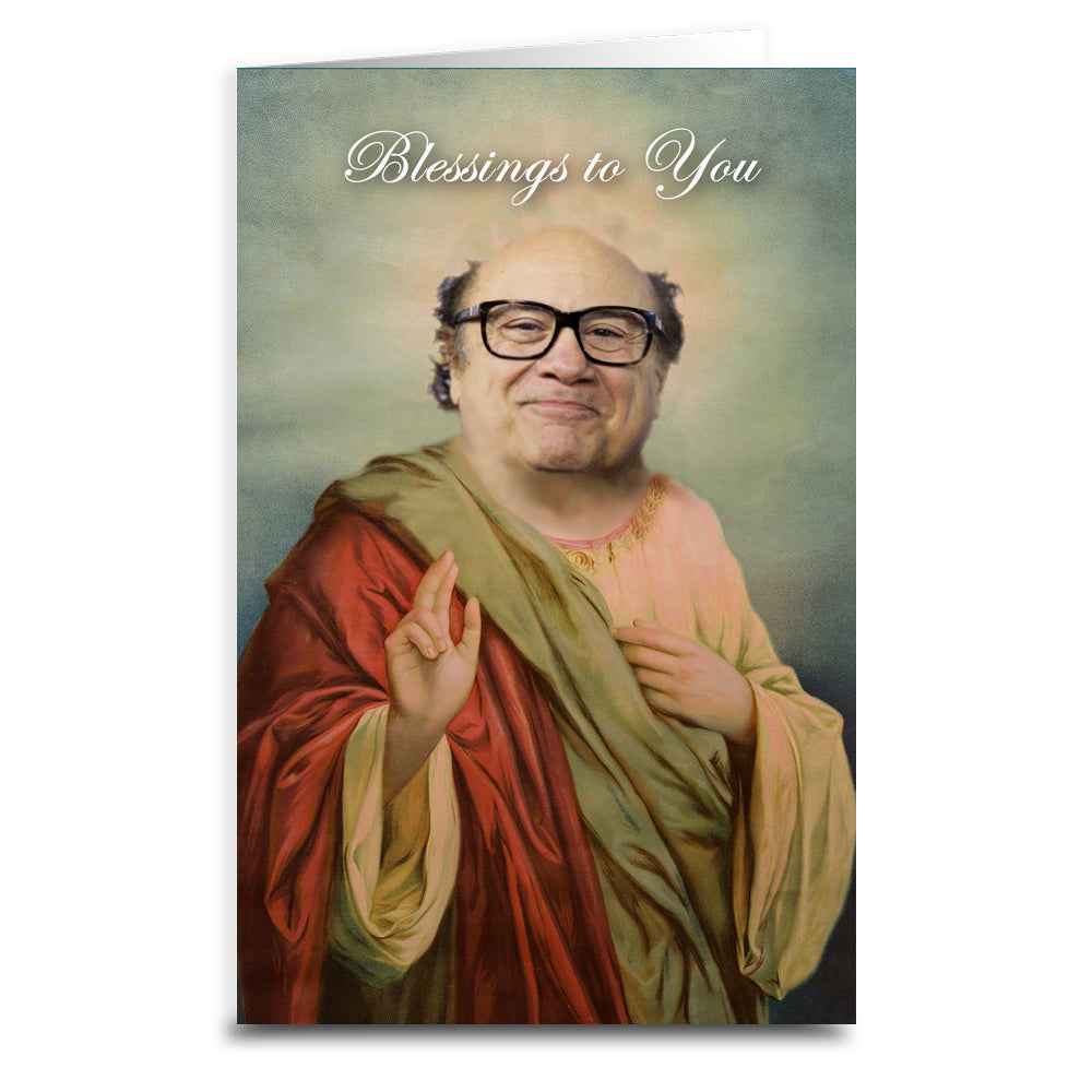 Saint Danny "Blessings" Greeting Card - The Original Underground