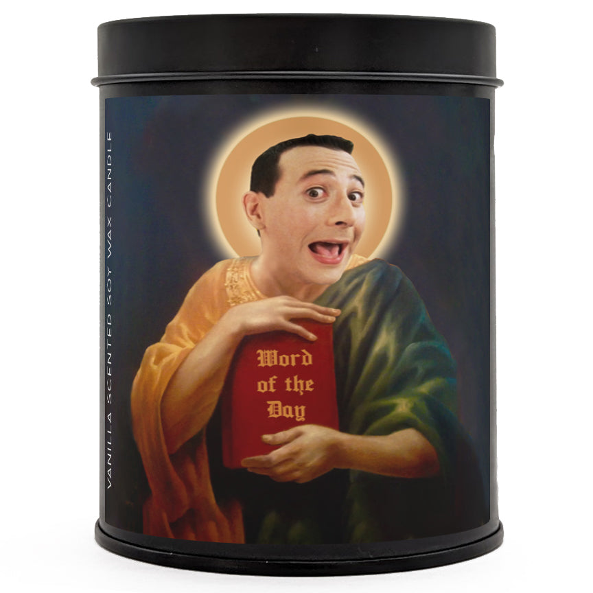 Saint Pee Wee Herman Scented Candle - Shady Front