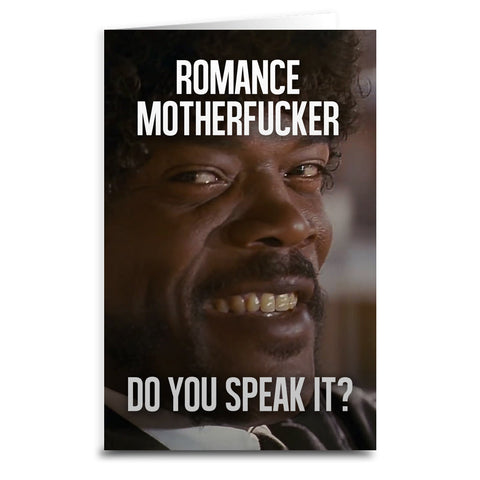 Samuel Jackson "Romance" Card