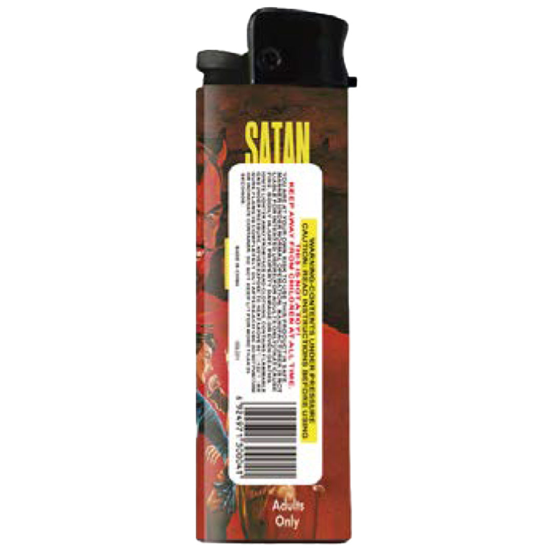 Wholesale Satan Was A Lesbian Lighter - Back