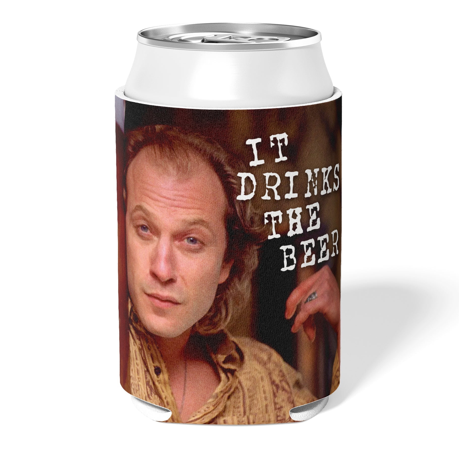 Silence of the Lambs "It Drinks the Beer" Can Cooler - The Original Underground