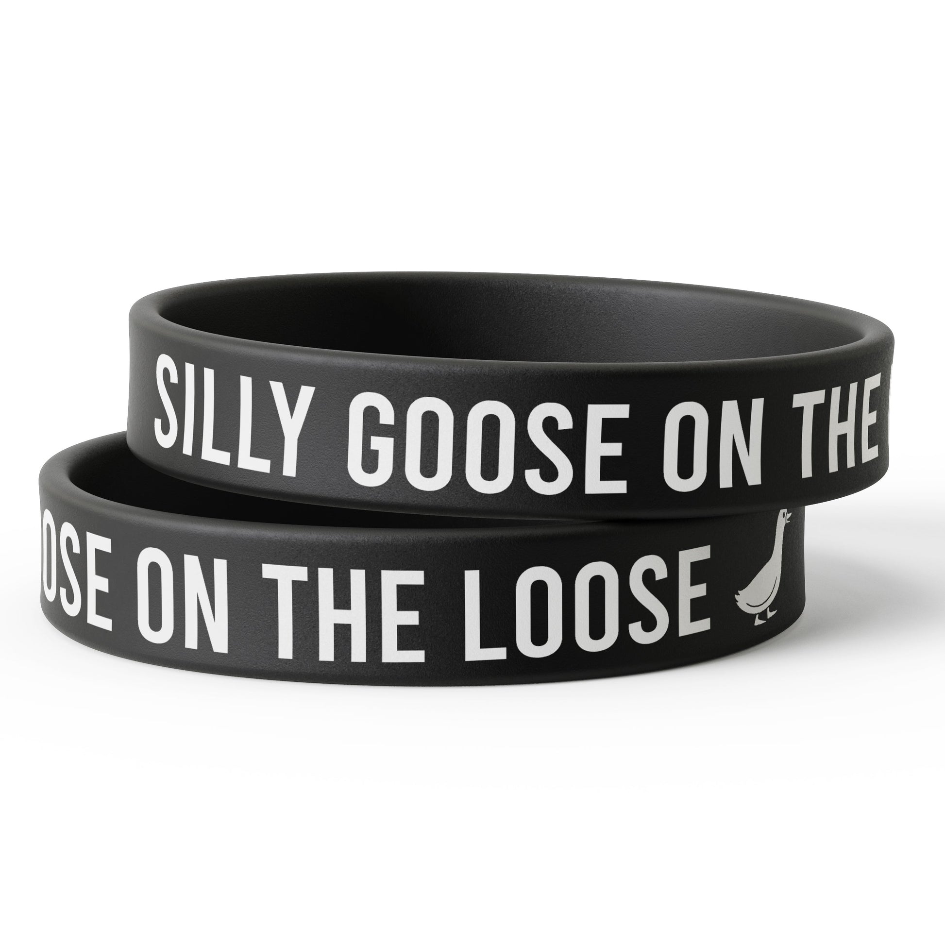 Silly Goose on the Loose Silicone Wristband - Shady Front