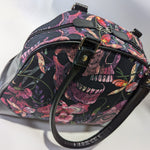 Skulls and Flowers Purse - The Original Underground / theoriginalunderground.com