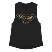 Stay Spooky Bat Girls Tank - The Original Underground