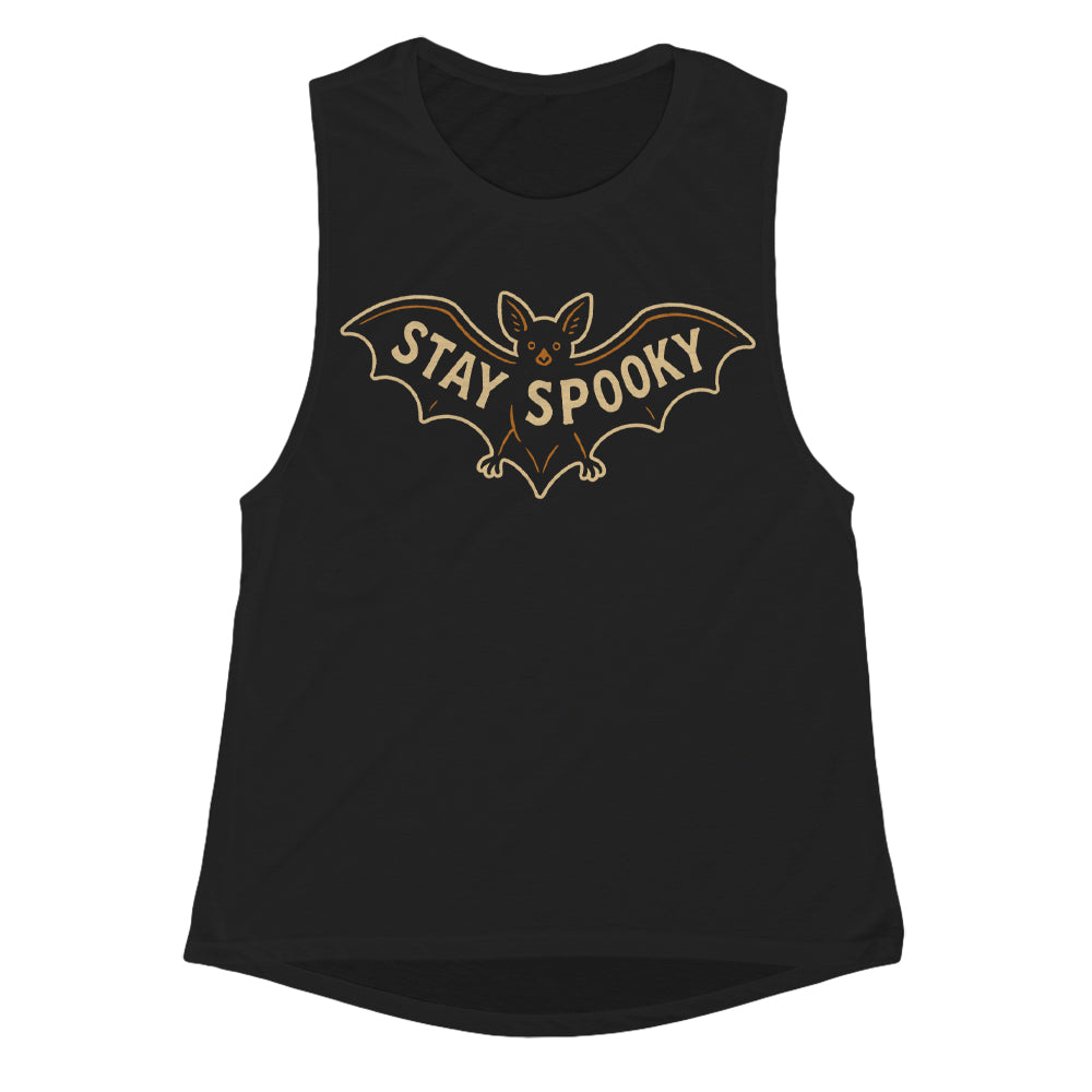 Stay Spooky Bat Girls Tank - The Original Underground