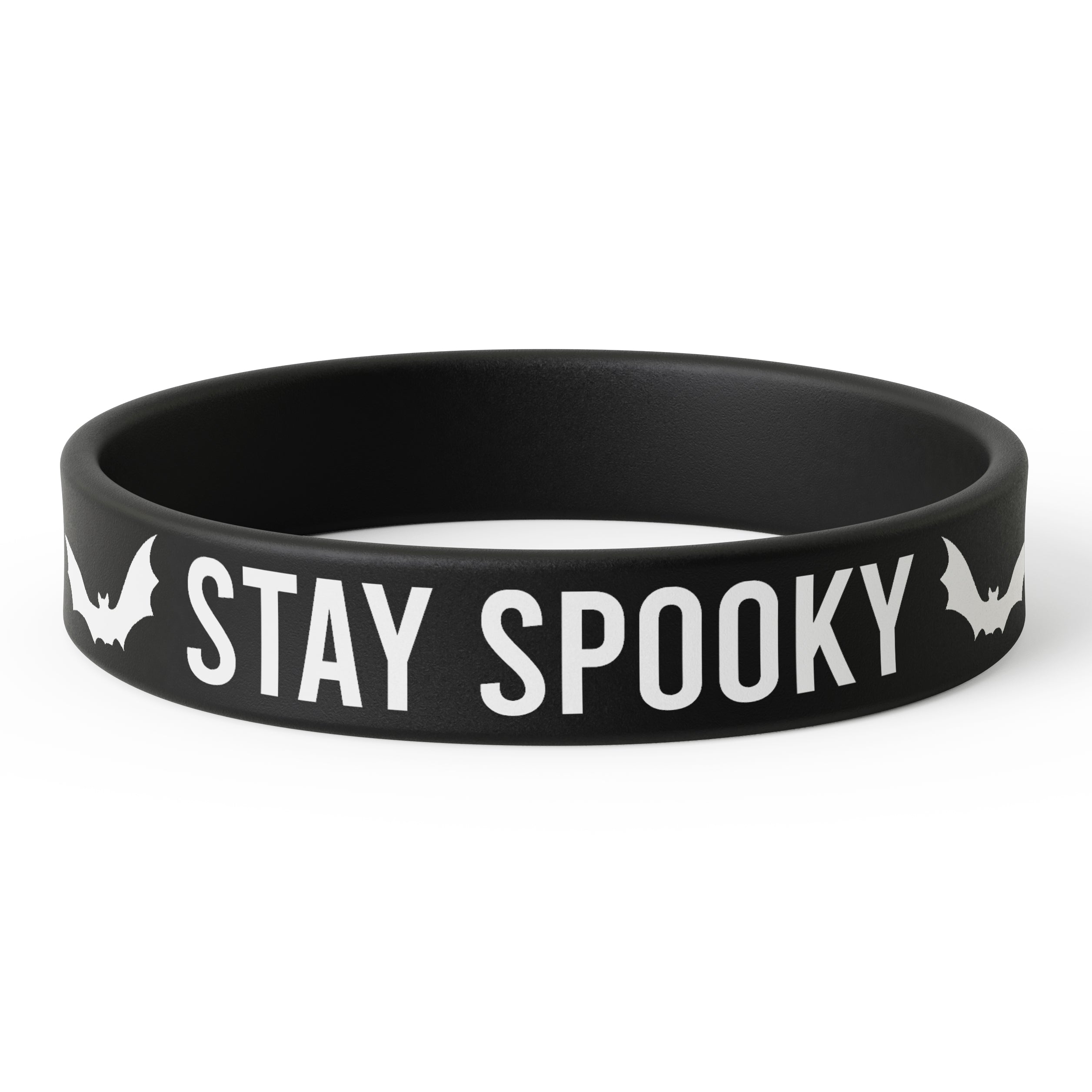 Stay Spooky Silicone Wristband - Shady Front