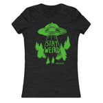 Black Stay Weird Girls Shirt