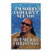 Stevie Wonder "Couldn't See You" Christmas Greeting Card - The Original Underground