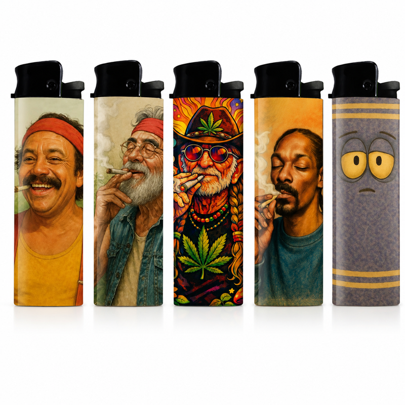 Paquete de 5 encendedores Stoner