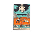 The Moon Tarot Card Enamel Pin