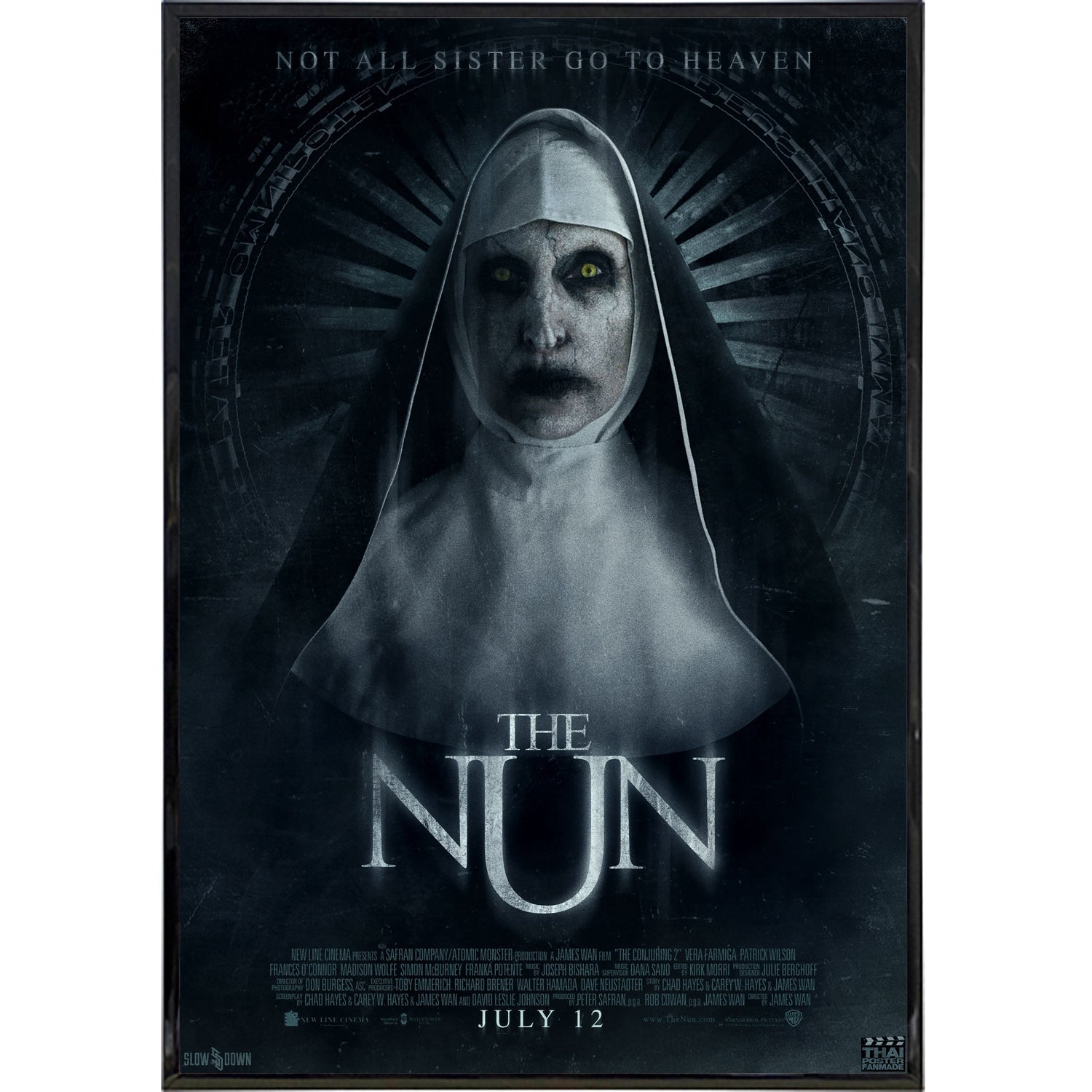 The Nun Film Poster Print - The Original Underground