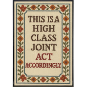 This is a High Class Joint Poster Print - The Original Underground