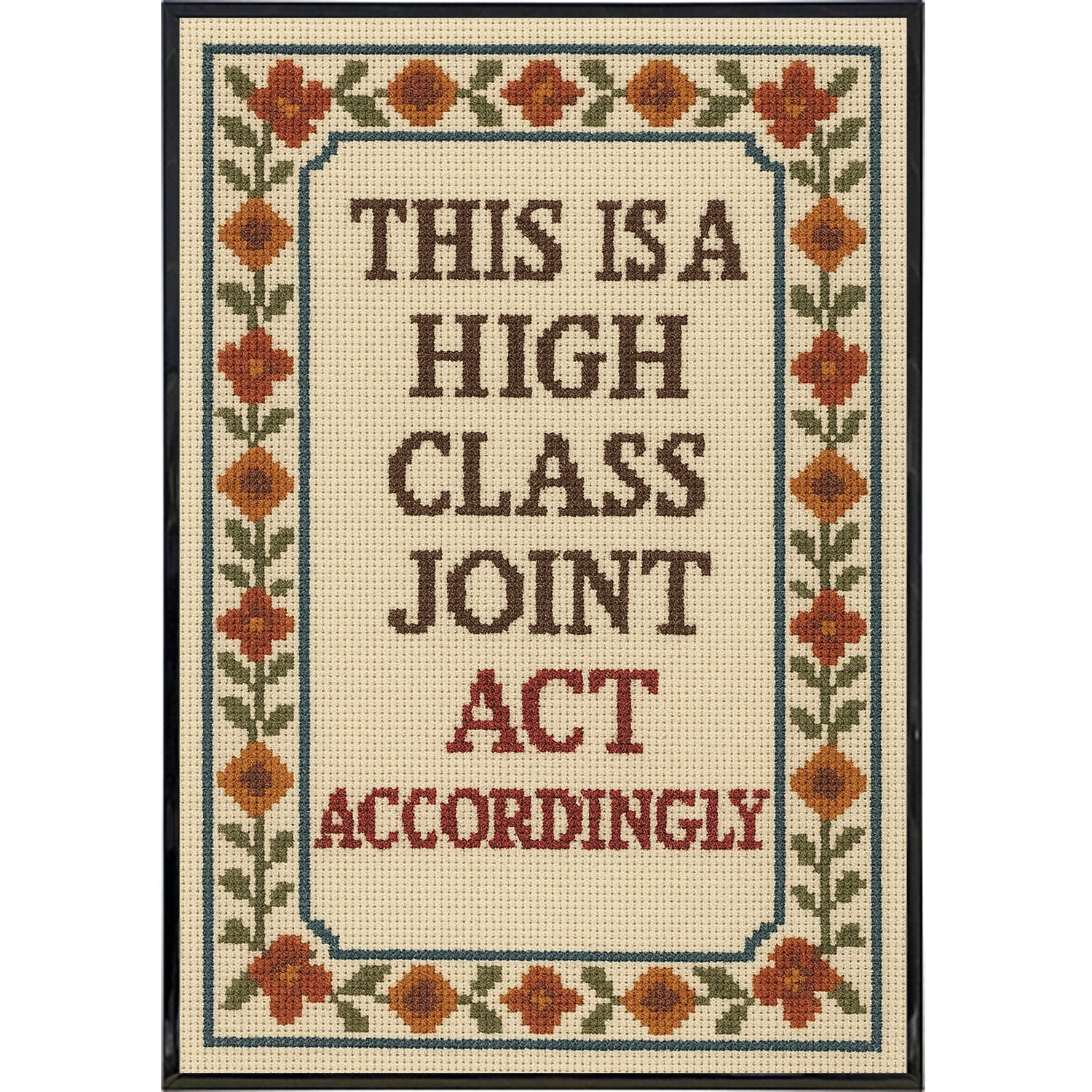 This is a High Class Joint Poster Print - The Original Underground
