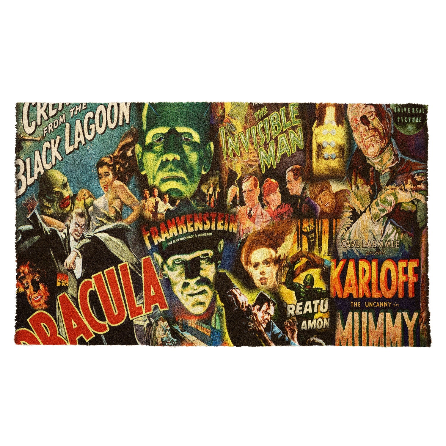 Universal Monsters Film Covers Door Mat - The Original Underground