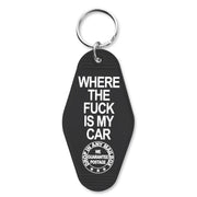Where the F--k is My Car Keychain - The Original Underground
