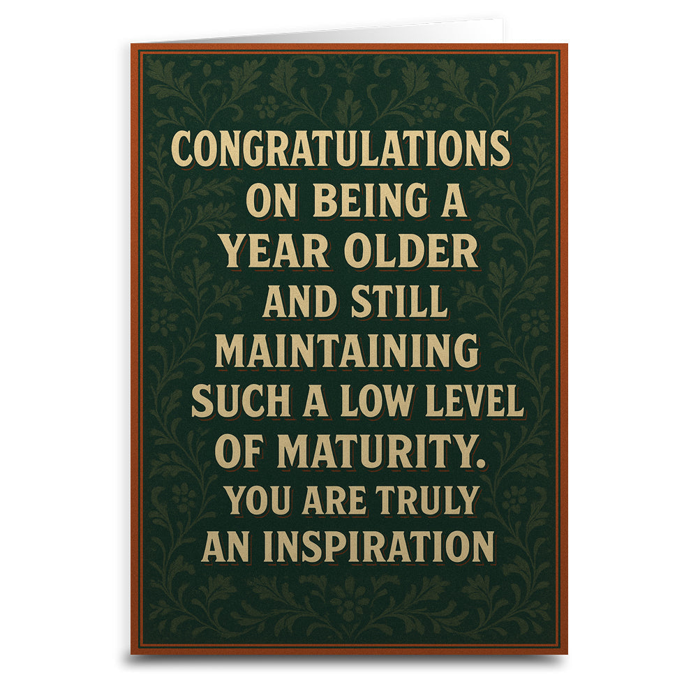 You Are Truly an Inspiration Greeting Card - The Original Underground