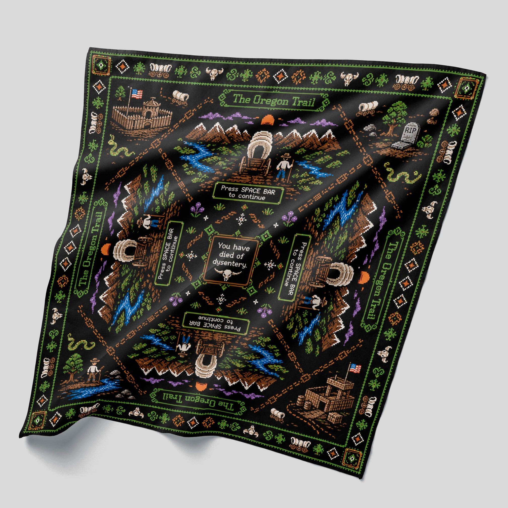 You Have Died of Dysentery Bandana - The Original underground