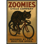 Zoomies Cycle Company Poster Print - The Original Underground