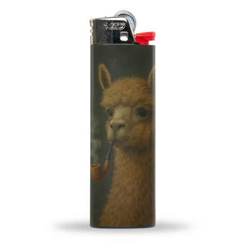 Alpaca with His Pipe Lighter - The Original Underground