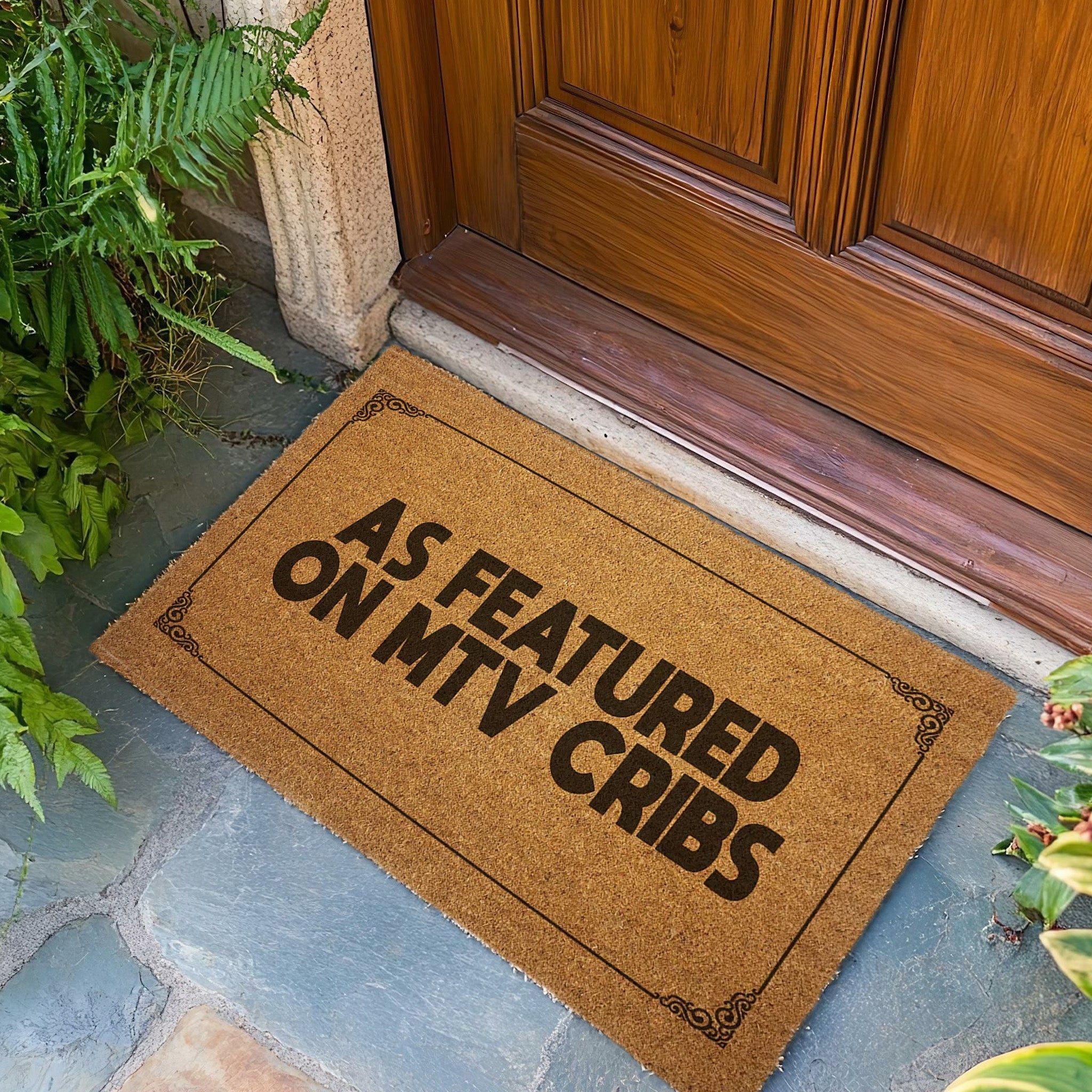 As Featured on Cribs Door Mat - The Original Underground