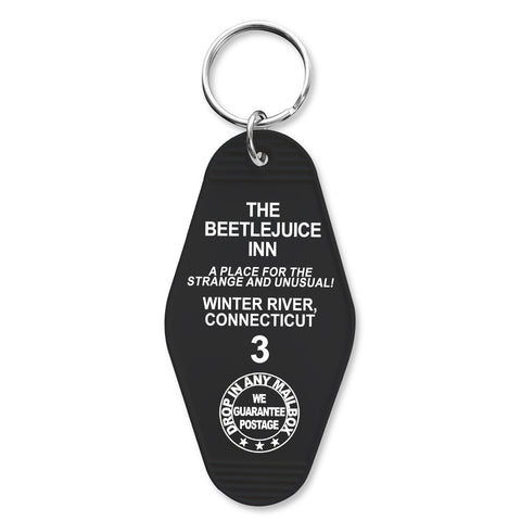 Beetlejuice Inspired Room Keychain - The Original Underground