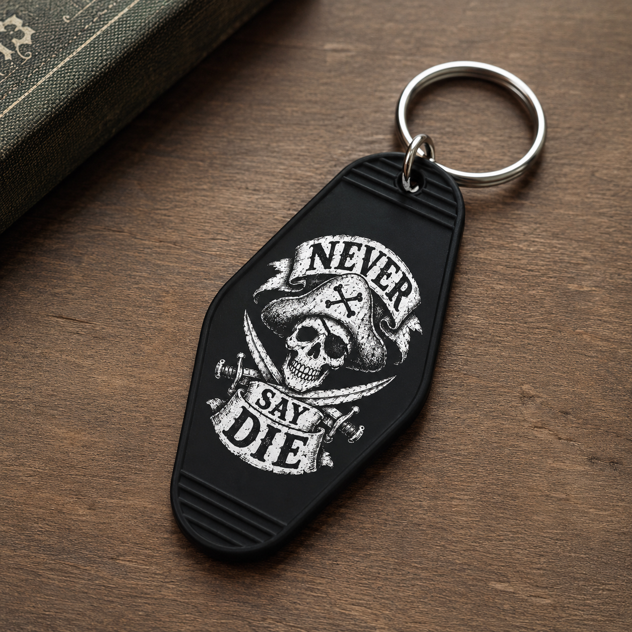 Never Say Die Room Keychain - The Original Underground