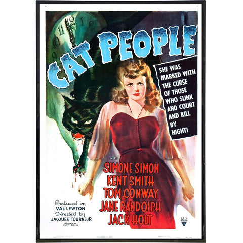 Cat People Film Poster Print - The Original Underground