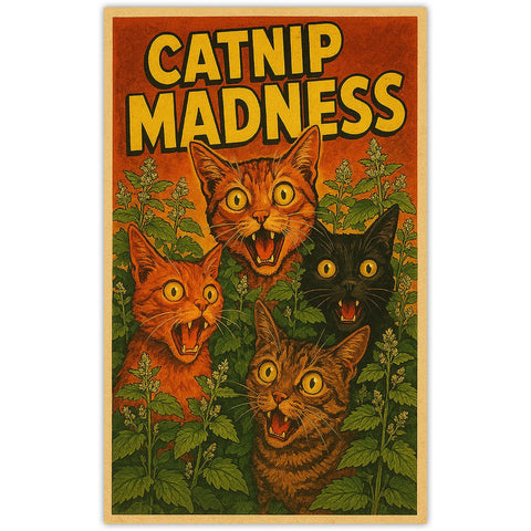 Catnip Madness Sticker - The Original Underground