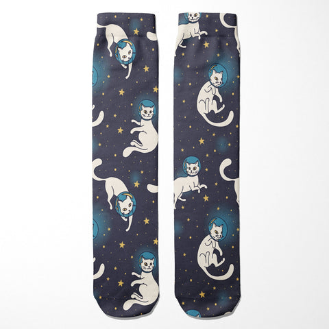 Cats in Space Socks - The Original Underground