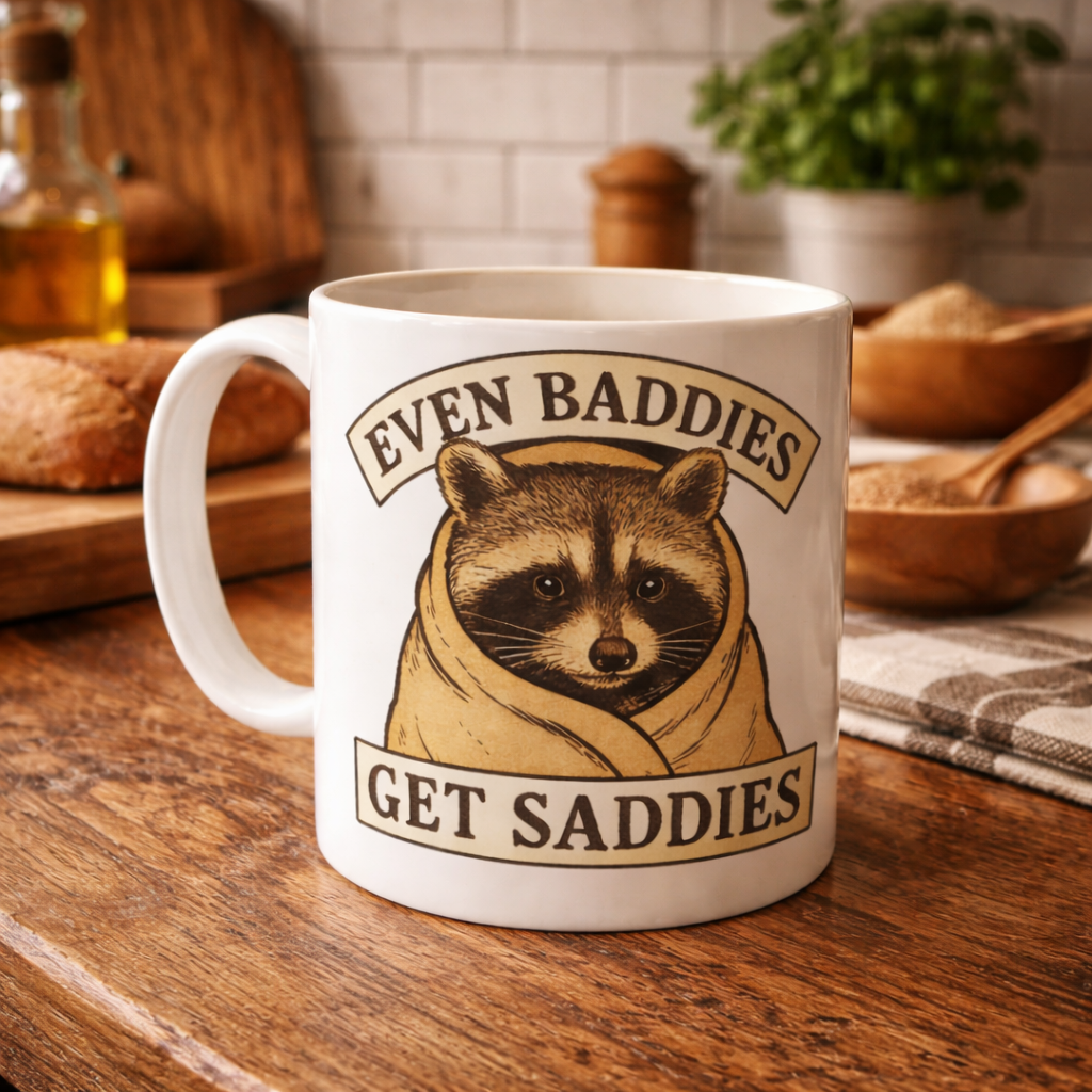 Even Baddies Get Saddies Mug - The Original Underground