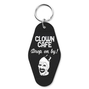 Clown Cafe Drop on By Keychain - The Original Underground