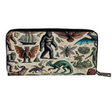 Cryptids and Mythological Creatures Clutch Handbag - The Original Underground