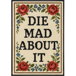 Die Mad About It Needlepoint Poster Print - The Original Underground