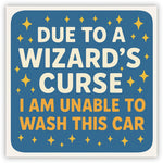Due to a Wizard's Curse Sticker - The Original Underground