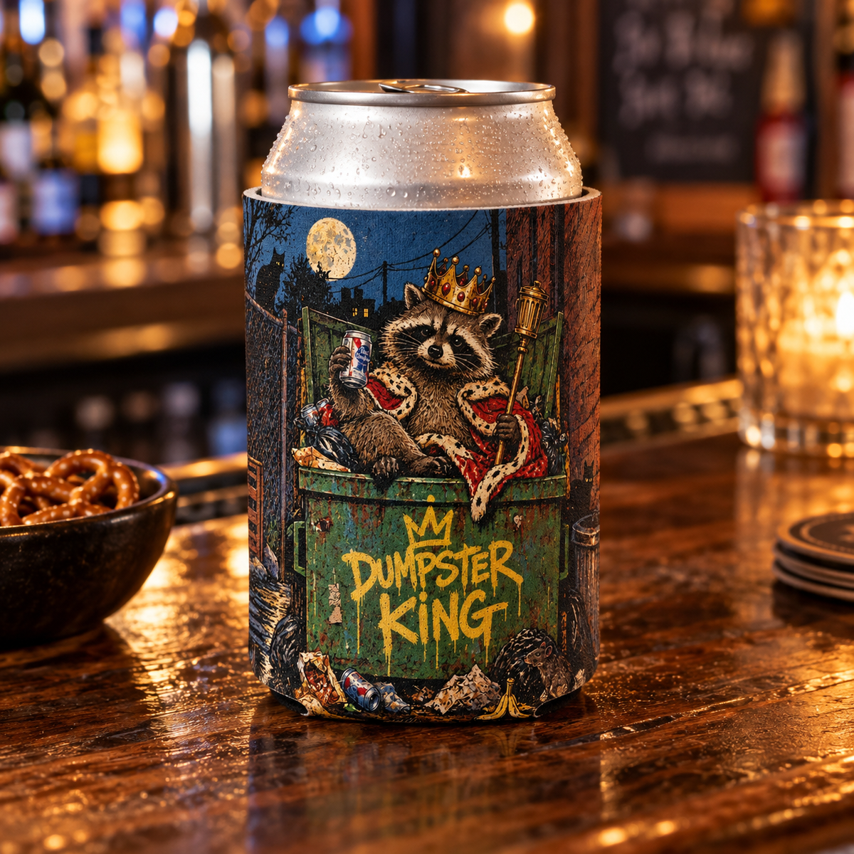 Trash Panda Dumpster King Koozie - The Original Underground