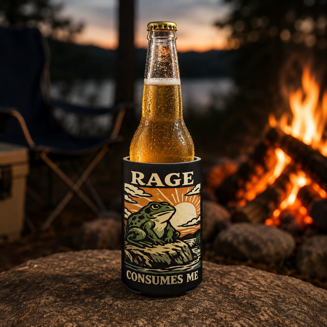Rage Consumes Me Can Cooler - The Original Underground