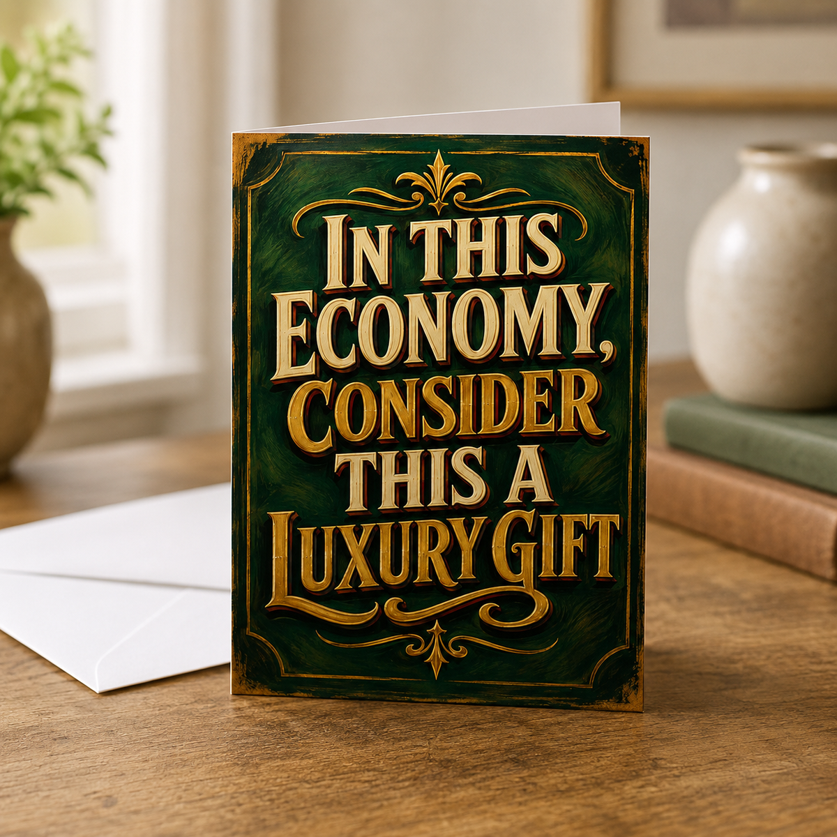 Consider this a Luxury Gift Greeting Card - The Original Underground
