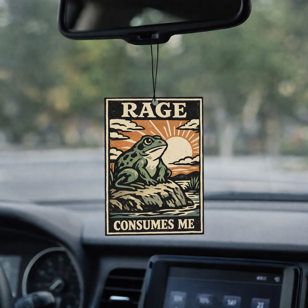 Rage Consumes Me Air Freshener - The Original Underground