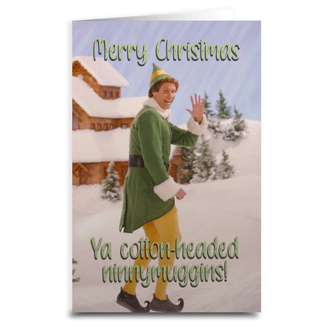 Elf "Merry Christmas" Card - The Original Underground