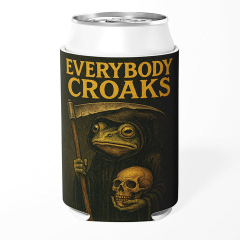 Everybody Croaks Can Cooler - The Original Underground