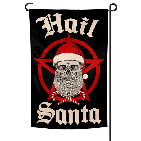 Hail Santa Garden Flag - The Original Underground